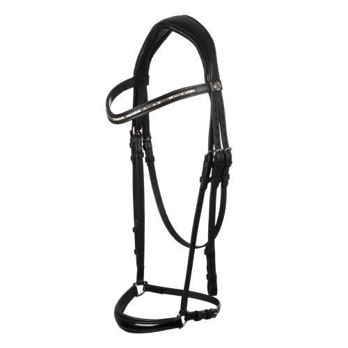 Dama Drop Noseband Soft Anatomic Leather Bridle