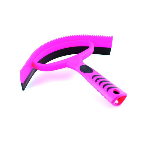 Asciuga Sudore Plastica Con Manico Ergonomico Lime , Fuxia , Turchese