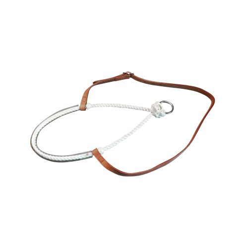 Noseband Rawhide Pool's Con Anello