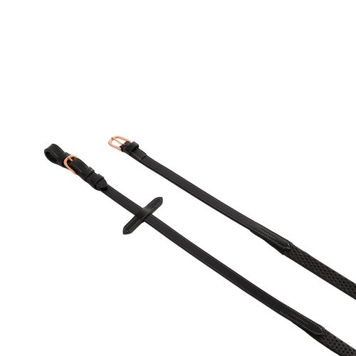Redini Equestro Gomma 1.9 Cm Modello Kris Rose Gold Fittings