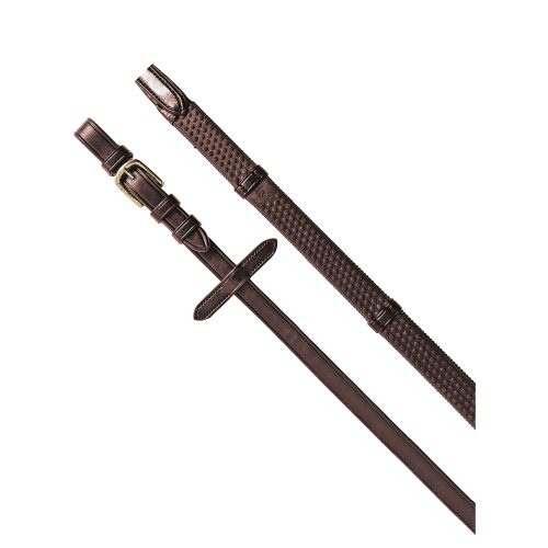 Redini In Gomma Da 58" Bp Con Traversini In Cuoio