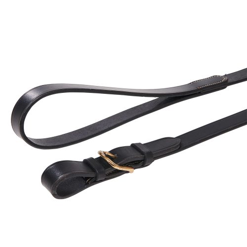 Lunghina Cuoio Con Catena Ottone Brass