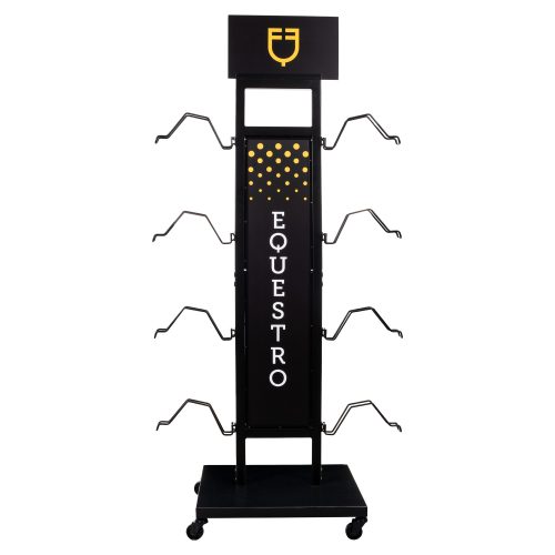 Helmet Display Rack Steel With Powder Coated  8pcs Holder (2pz)