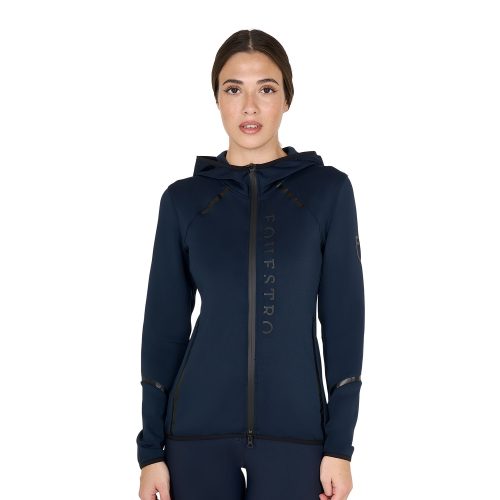Women's Tecno Jersey Hoodie Zip