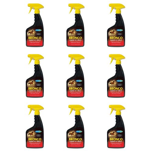 Bronco Equine Fly Spray (600 Ml) Box 12 Pezzi