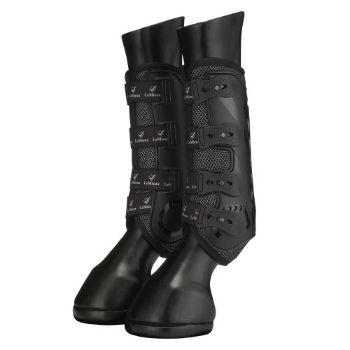 Ultra Mesh Snug Boots Black Front