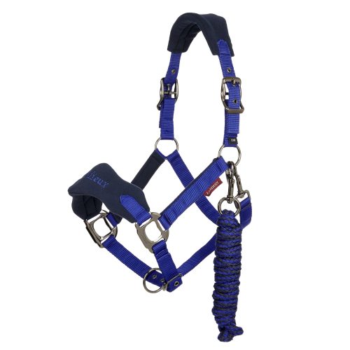 Vogue Headcollar & Leadrope Royal Blue