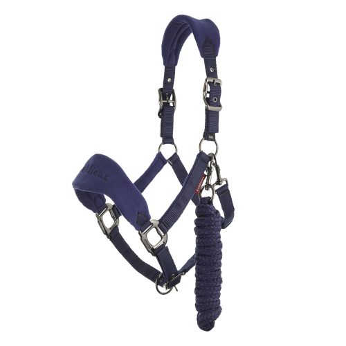 Vogue Headcollar & Leadrope Ink Blue