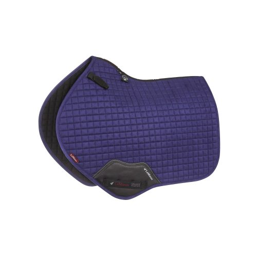 Suede Close Contact Square Ink Blue
