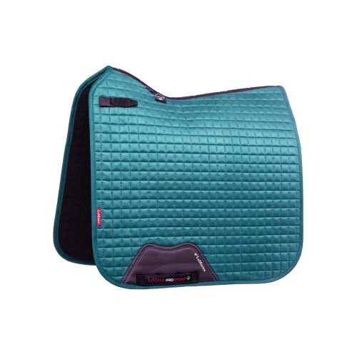 Suede Dressage Square Peacock