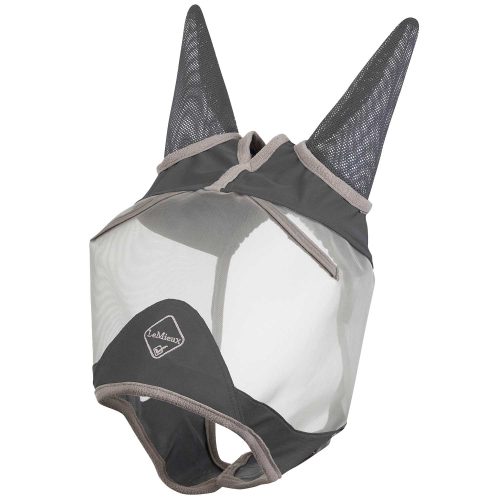 Armourshield Pro Half Fly Mask Grey