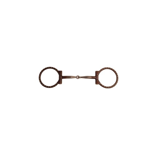Filetto Western D Ferro Brunito Anelli Decorati