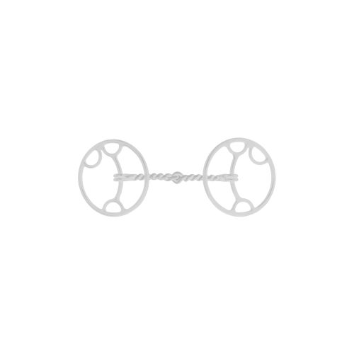 Filetto Western Gonzales Imboccatura Torciglione Metalab Silver