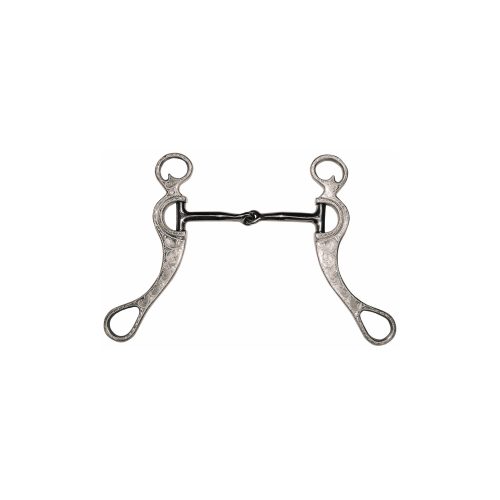 Morso Western Alluminio Imboccatura Ferro Nero Aste Decorate Metalab