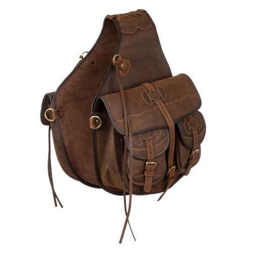 Leather Saddle Bag