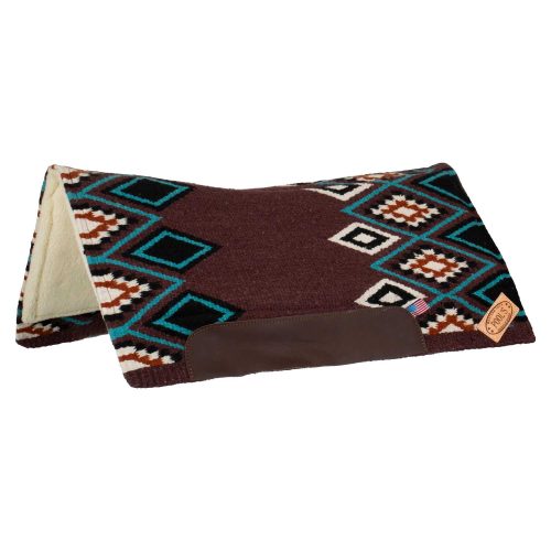 Texas Western Saddle Pad Wool 33x35