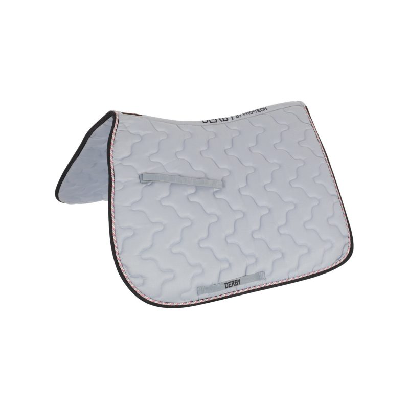 Sottosella cotone sagomato con passamaneria Derby by Pro-Tech, 8mm spessore imbottitura e 240g fibre sintetiche Abbinabile con VA00174A