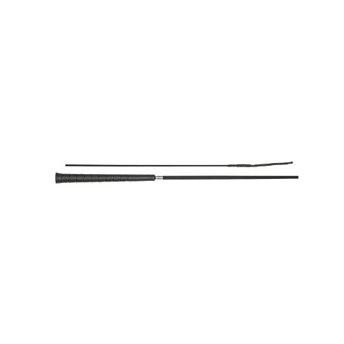 Frustino Dressage Manico Anti-slip Golf Fusto Nero Opaco