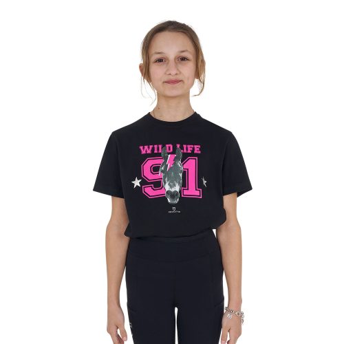Girl's Wild Life Cotton T-shirt