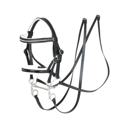 Hobby Horse Double Bridle Black