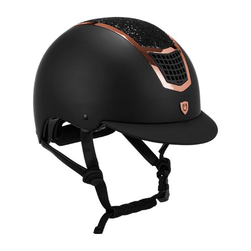 Casco Equestro Modello Eclipse Stone Mat Rowel Fitting